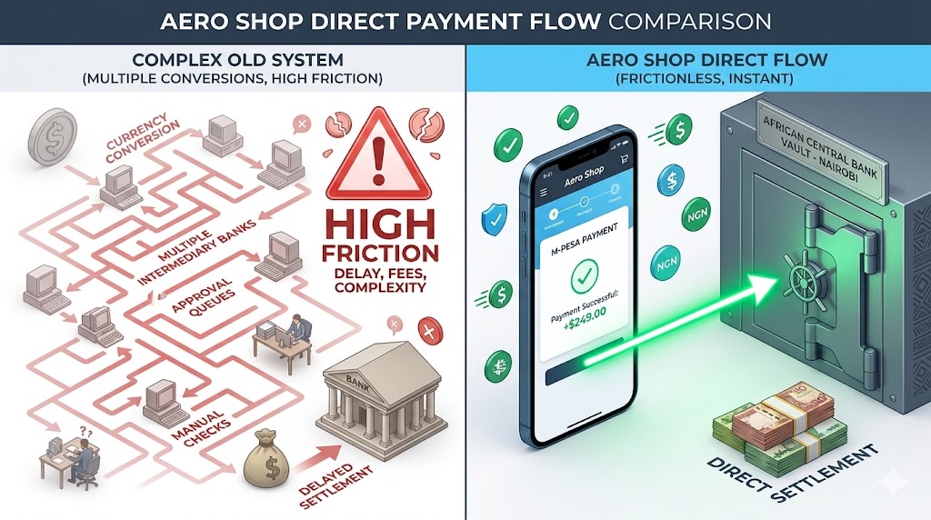 Screenshot of a beautifully designed mobile storefront on Lacesse Duka