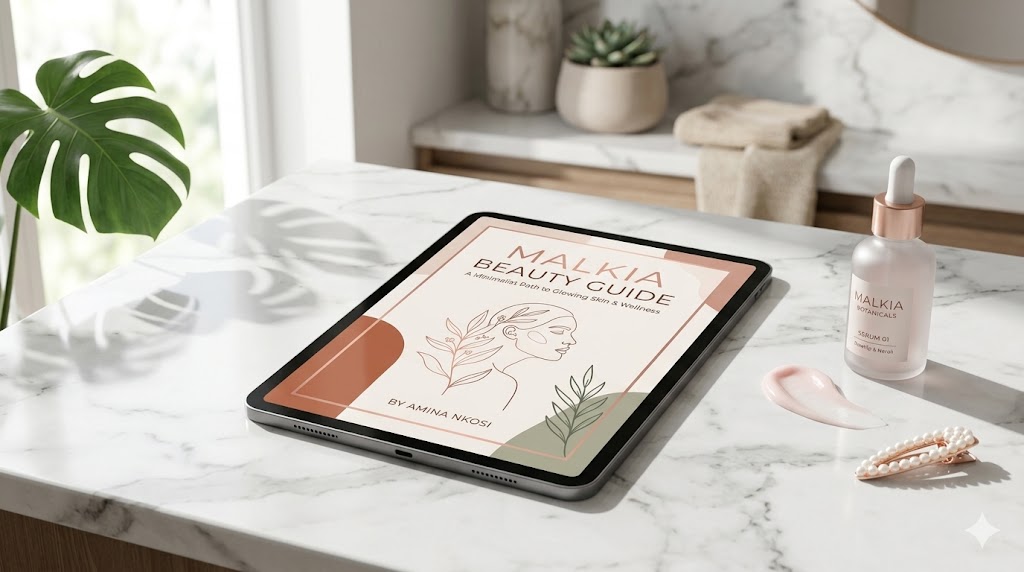 Cover of Malkia Beauty E-Book Guide